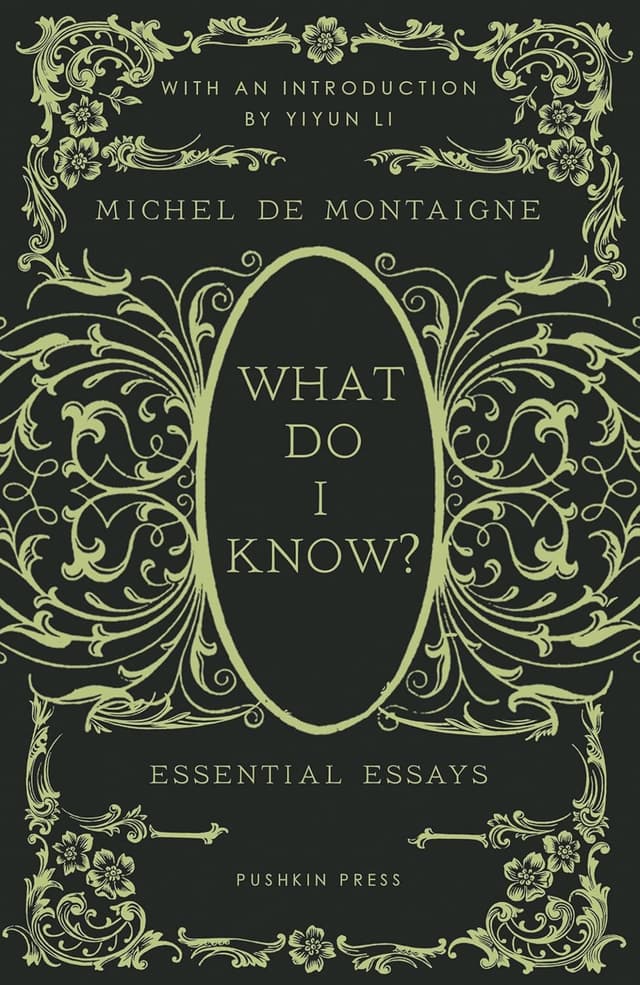 What Do You Know? Essential Essays